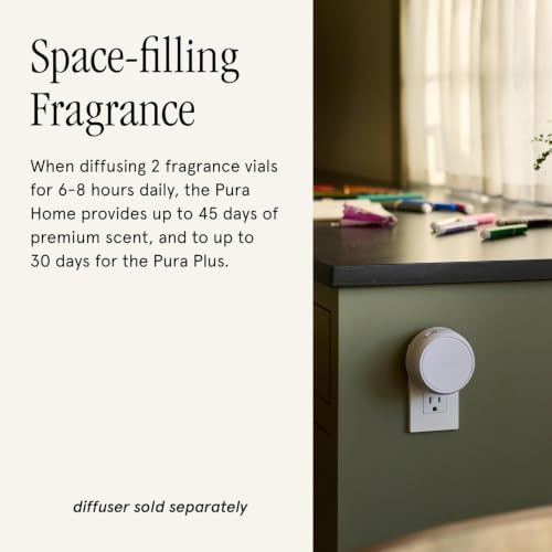 Pura x Studio McGee Home Diffuser Refill, 2 Pack, Santal Vanilla