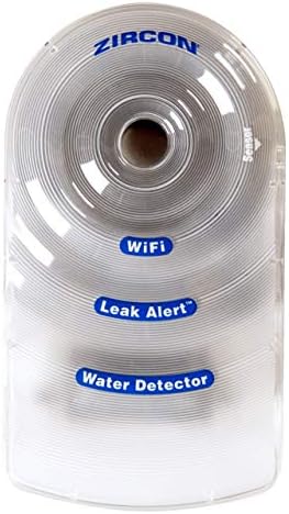Zircon® Leak Alert™ WiFi Smart Water Leak Detector Alarm, Battery Included