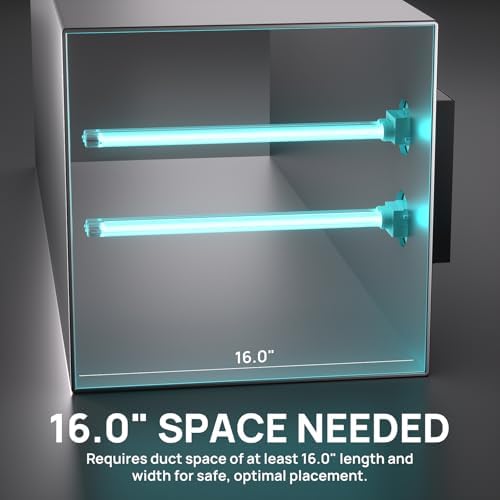 TURBRO 72W HVAC UV Light Kit for Ducted AC UV72P