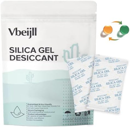 5 Gram (150 Pack) Silica Gel Packets, Desiccant, Moisture Absorbers