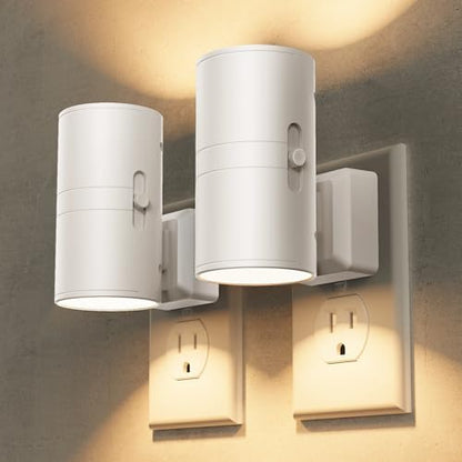 Briignite Night Lights Plug into Wall, Modern LED Night Light Plug in