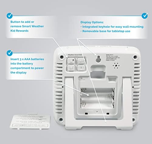 AcuRite What-to-Wear Weather Station with Alarm Clock, Time, Date, and Wireless Outdoor Sensor for Hyperlocal Forecast and Outdoor Temperature (00777) (Pack of 2)