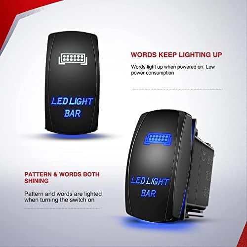 Nilight 12Inch 300W Triple Row Flood Spot Combo 30000LM Driving Boat Led Off Road Lights 16AWG Wiring Harness Kit-One Lead for Truck,2 Years Warranty