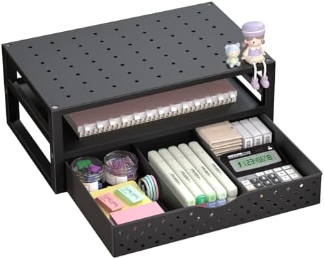 WALI Monitor Stand Riser with Drawer