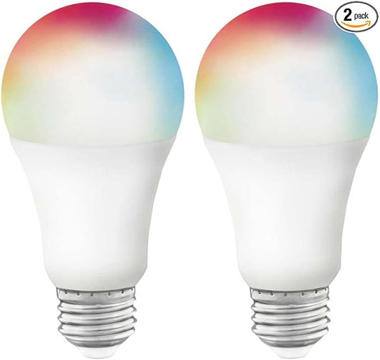 Satco 11253 - 9.5A19/LED/RGB/TW/SF/2PK S11253 Starfish LED Light System