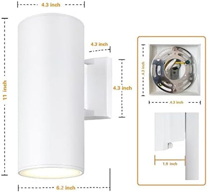 Outdoor Wall Lantern, Anti-Rust Waterproof Exterior Light Fixture