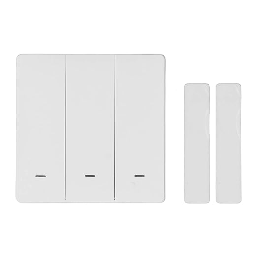 YWBL-WH Scene Switch Push Button Smart Power Switch, Wireless Control for Tuya Devices, Ideal for Home Automation and Convenience in Everyday Use