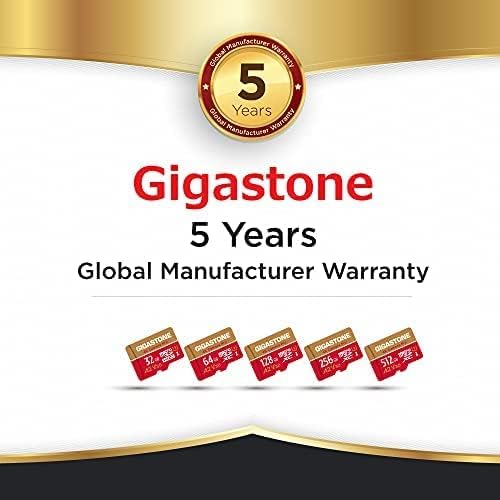【5-Years Data Recovery】 GIGASTONE 32GB Micro SD Card 2-Pack, 4K Camera Pro, Compatible with GoPro, Wyze, Security Camera, Drone, Dash Cam, R/W up to 95/35MB/s MicroSDHC Memory Card UHS-I U3 A2 V30