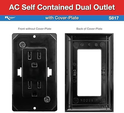 Self Contained Black Du