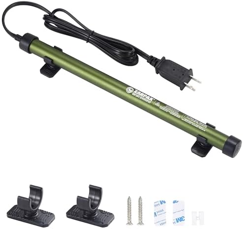ZARPAX Gun Safe Dehumidifier Rod 12" Electric Plug In Dehumidifier