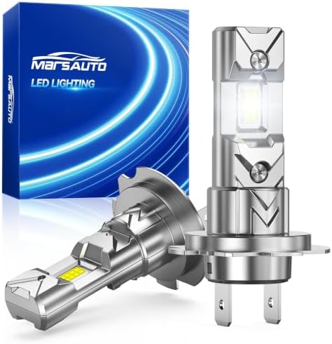 Marsauto M1C H7 30000LM LED Fog Light, Fanless IP68 Plug & Play – 2 Pack