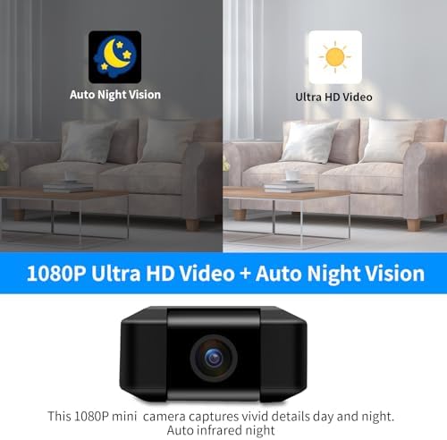 Mini WiFi Security Camera 1080P Wireless Surveillance Cam