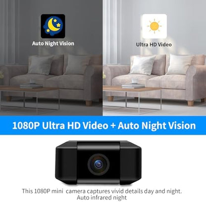 Mini WiFi Security Camera 1080P Wireless Surveillance Cam