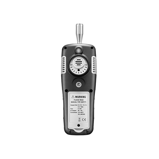 CEM DT-9850M PM2.5/10 Air Particle (0.3,2.5,10μm) with 2.8 inch TFT Color LCD Display Supports Photos and Camera, Temperature, and Humidity, Dust-Free Workshop and Hospital, etc