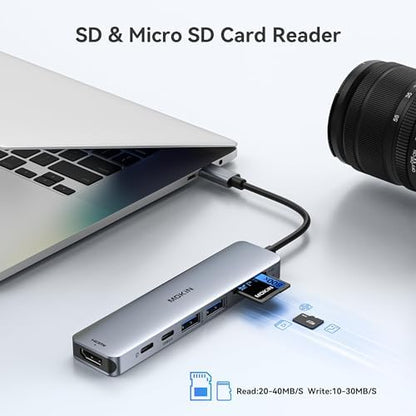 MOKiN USB C Hub HDMI Adapter Dongle for MacBook/Dell/HP/Lenovo Laptop