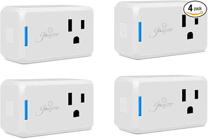 Jinvoo Matter Smart Outlet 16A 2 AC Individual switches 1 USB Charger Works with Philips HUE SmartThings Echo Google Assistant hub Required