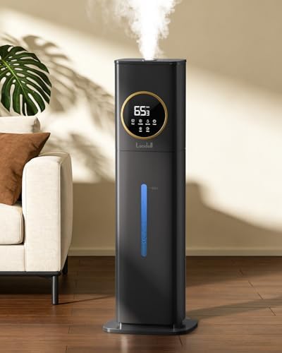 LACIDOLL Humidifiers for Bedroom 500 sq ft, 2.1Gal/8L Humidifier large room