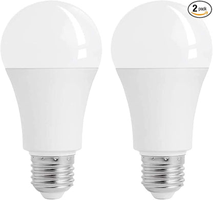 Motion Sensor Light Bulbs,7W (60-Watt Equivalent) E26 Motion Activated Dusk to Dawn Security Light Bulb Outdoor/Indoor for Front Door Porch Garage Basement Hallway Closet 2 Pack