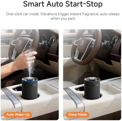 Nimin Smart Auto Start-Stop Car Air Diffuser Waterless Scent Machine