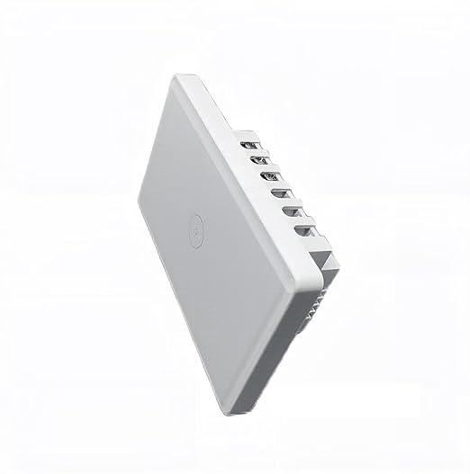 WiFi Smart Light Touch Wall Switch Works with Alexa and Google Home Neutral Wire Required, No Gateway Required. Connect to The Smart Life Tuya App.Us Standard Electrical Light Switches (1 Gang White)