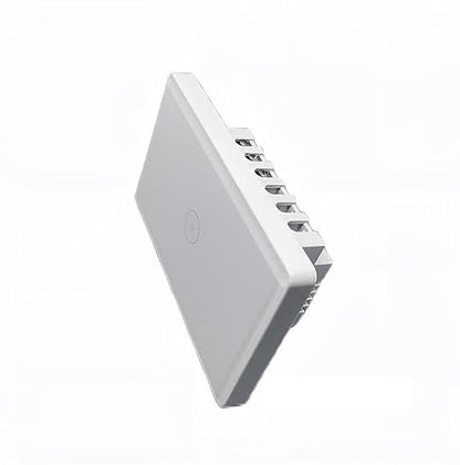 WiFi Smart Light Touch Wall Switch Works with Alexa and Google Home Neutral Wire Required, No Gateway Required. Connect to The Smart Life Tuya App.Us Standard Electrical Light Switches (1 Gang White)