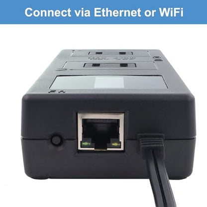 ezOutlet5-2R Internet Enabled IP & WiFi Remote Power Switch w/ Auto Reboot