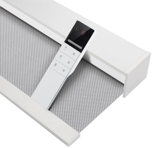 ZSHINE Motorized Blackout Roller Shades Remote Control Rechargeable(82006E)