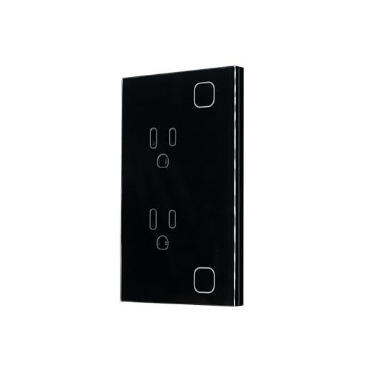 Smart Plug Energy Monitoring,4.65 X 2.83 X 1.69 Inches Wall Socket,Smart Outlet Compatible with Alexa and Tuya,Socket 2.4GHz WiFi Only,Black