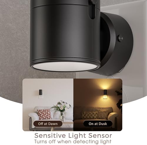 Briignite Night Lights Plug into Wall, 5CCT LED Night Light Plug in