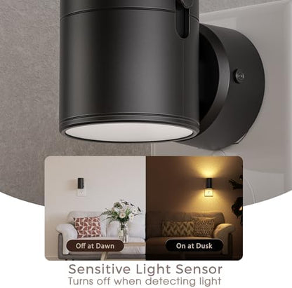 Briignite Night Lights Plug into Wall, 5CCT LED Night Light Plug in
