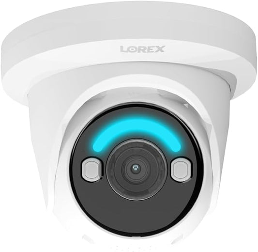 Lorex Classic 4K+ PoE Dome Camera | 12MP | IP Add-on Camera (No Cable) | Color Night Vision | Person & Vehicle Detection | 2-Way Talk | Metal Housing | IP67 Weatherproof | Requires a Recorder