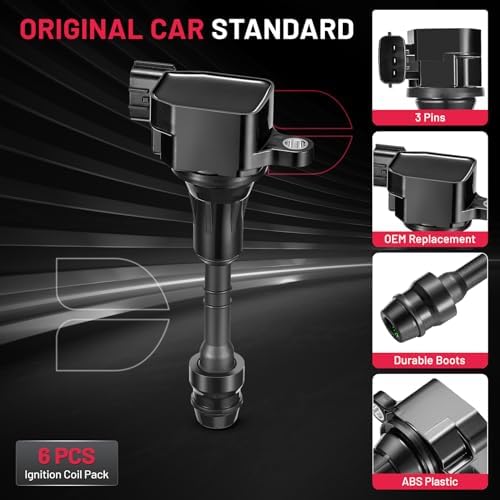 BDFHYK Ignition Coil Pack UF401 for Nissan 350Z 2003-2007