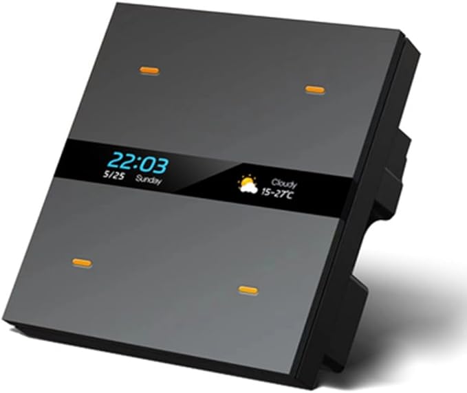 Tuya Zigbee Smart Scene Switch Lighting Smart Control Scene Control Switch Panel Smart Socket Smart Switch 485 86 Box A