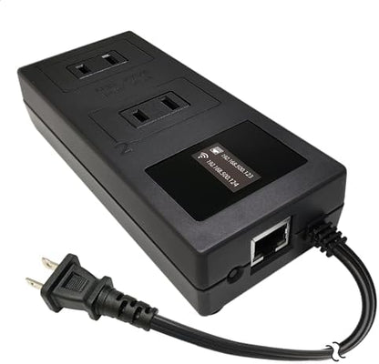 ezOutlet5-2R Internet Enabled IP & WiFi Remote Power Switch w/ Auto Reboot