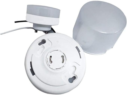 CRIOO GU24 LED Light Bulb with Lampshade, UL Listed, 9W 60W Equiv, 2700K, 800LM, 2 Prong Twist Lock for Kitchen Closet
