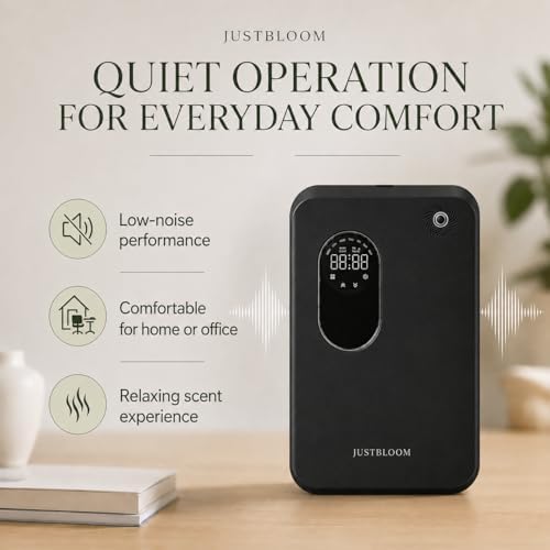JUSTBLOOM Hotel Essential Oil Diffuser, Waterless Fragrance Diffuser