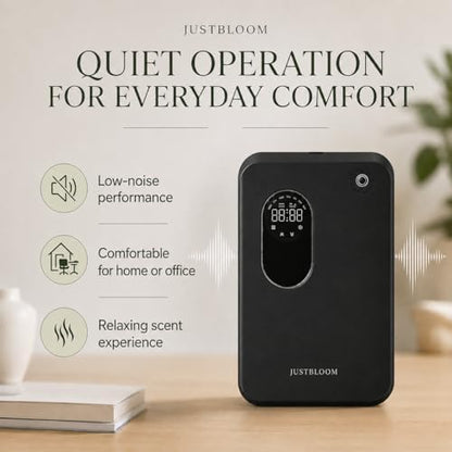 JUSTBLOOM Hotel Essential Oil Diffuser, Waterless Fragrance Diffuser