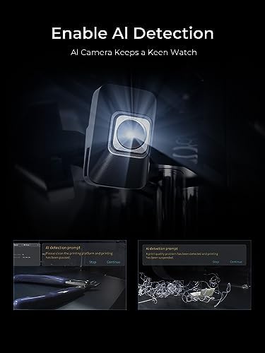 Creality K1 AI Camera for K1 Max 3D Printer, Clear Image Quality, AI Detection, Time-Lapse Filming, Easy Install, 3D Printer Accessory