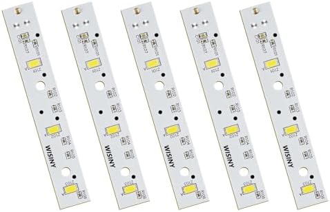WISINY WR55X26671 Freezer LED Light Board for GE Refrigerator 5PCS