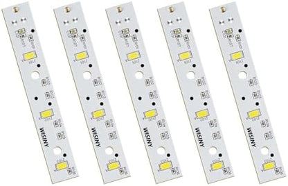 WISINY WR55X26671 Freezer LED Light Board for GE Refrigerator 5PCS