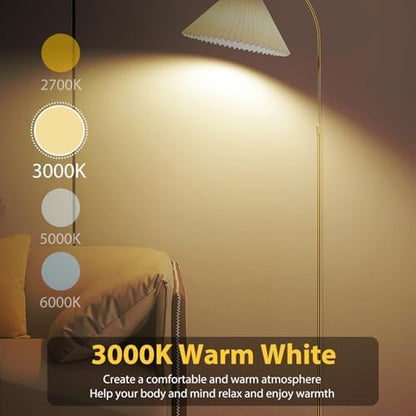 dalattin 24 Pack A19 LED Bulbs,9W Equivalent 60 Watts,E26 Base, Warm White 3000K,800 LM,Non-Dimmable,Efficient Energy Saving Lights for Living Room,Office,80+ CRI,120V, UL Listed
