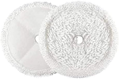 6 Pack Mop Pads Replacement Parts for Bissell 3115 Series, for 2859 SpinWave Wet and Dry Robot Vacuum Cleaner, Reusable & Washable Mop Cloths Accessories