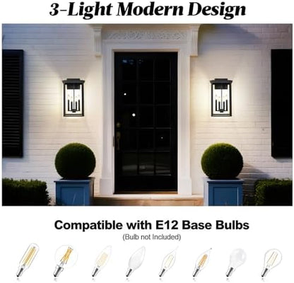 Extra Large Outdoor Wall Lights，Outdoor Light Fixtures Wall Mount 22 in
