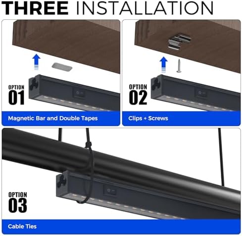 Barrina T5 Grow Lights, 1FT 10W (2 X 5W), Full Spectrum, Yellow, 2 Packs