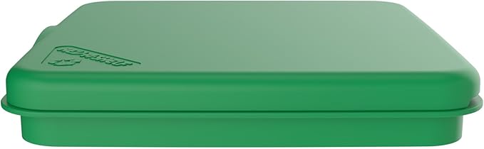 Rev-A-Shelf 27 Qt Under Sink Garbage Can Lid for Base Kitchen and Bathroom Cabinet, Replacement Plastic Trash Bin Lid Only, Green, RV-1024-LID-G-1-40
