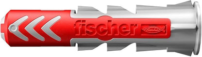 fischer FixTainer - DuoPower Electrician + Screws (300pcs) Power and Smart Set, Universal Plugs, Folding Expansion Home Renovation Solid, Hollow or Drywallpaper Secure Fastening Solution