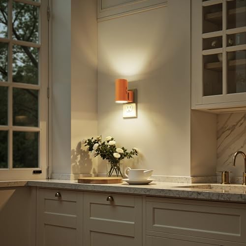 Briignite Night Lights Plug into Wall, Modern LED Night Light Plug in