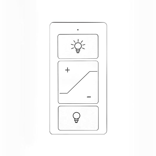 Humpptom Remote, Wireless Remote Control for Lamp Dimmer Switch, Only for Plug in Dimmer