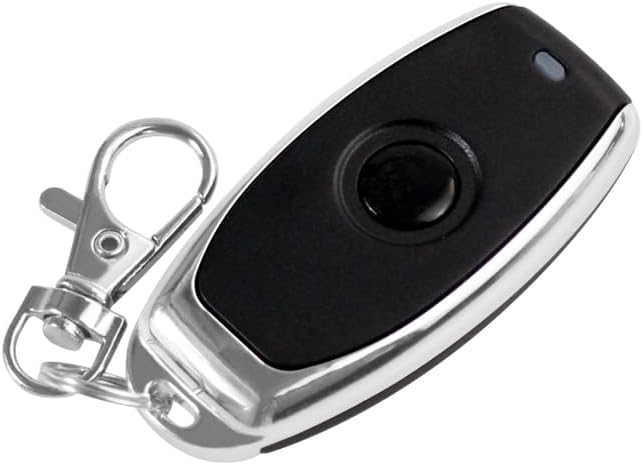 One-Touch RF Wireless Door Opener Remote Control Transmitter 433MHz Remote Control Black for XYBkey (Without Receiver)
