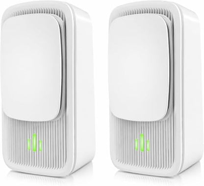 Plug In Air Ionizers - Quiet Negative Ion Small Air Purifier 2 Pack